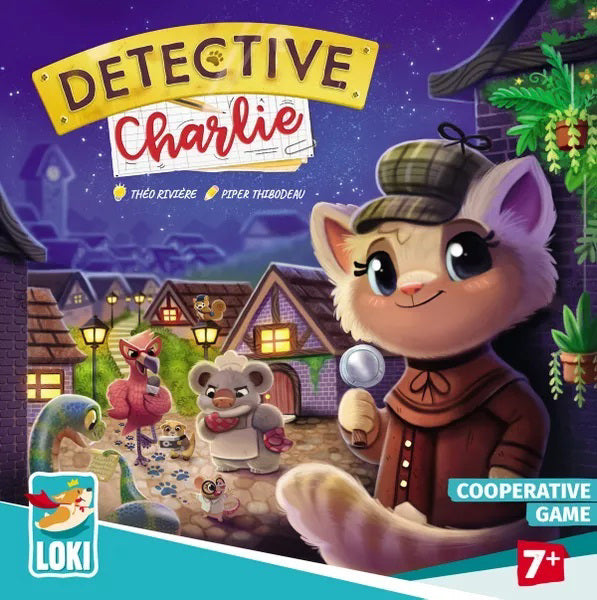 Detective Charlie Co-opertive Board Game