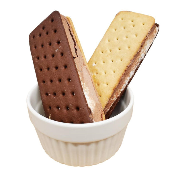 Freeze Dried Ice Cream Sandwich Double Decker (Chocolate & Vanilla) 1pk