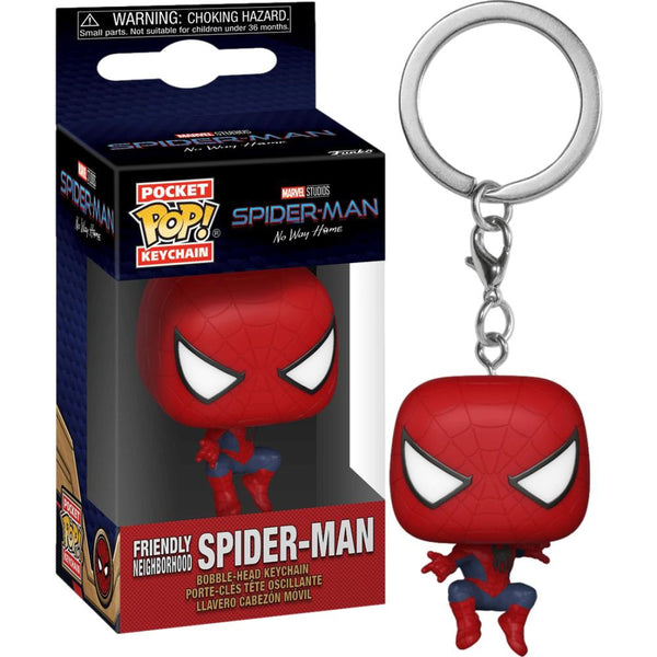 POP! Keychain Spiderman No Way Home - Friendly Neighborhood Spider-man