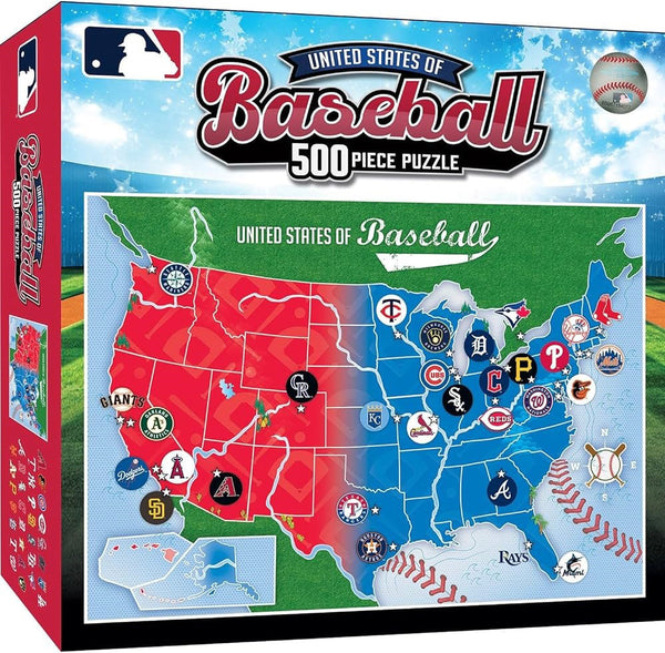 Jigsaw Puzzle - United States Of Baseball MLB (500pc)