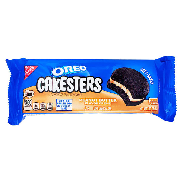 Oreo Cakesters Peanut Butter 3PK