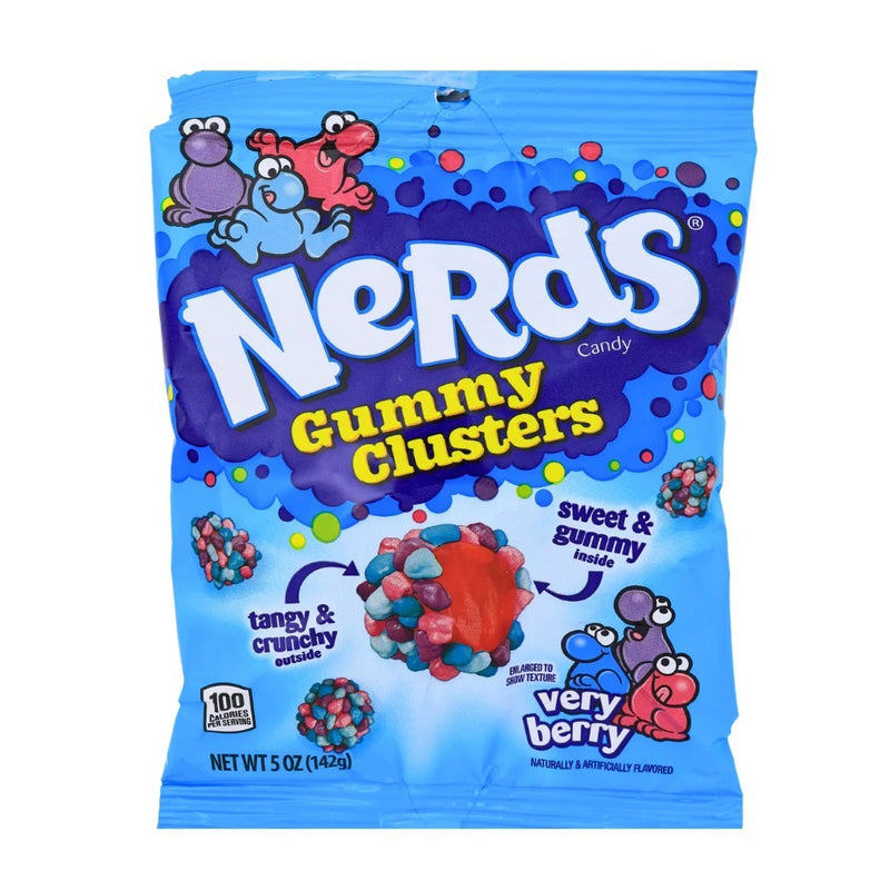 Nerds Gummy Cluster Very Berry 142g