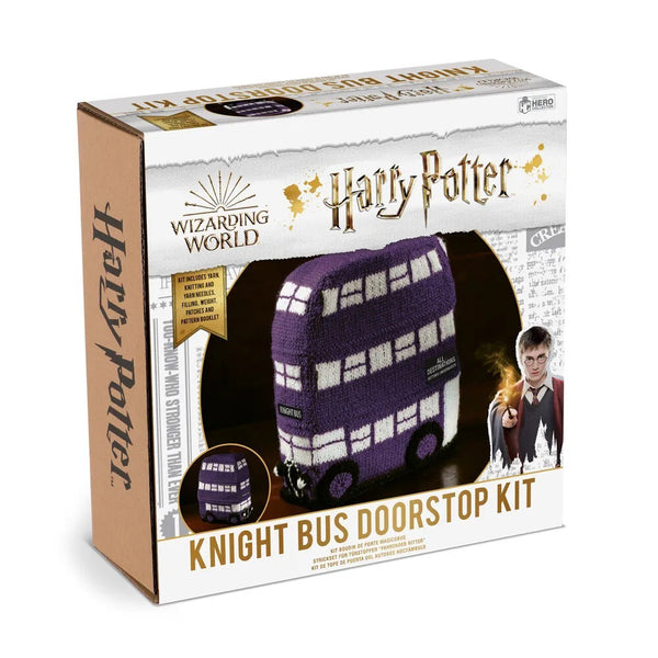 Harry Potter Knitting Kit - Knight Bus Doorstop