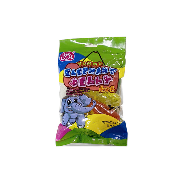 Yummy Elephant Fruit Jelly 5pcs