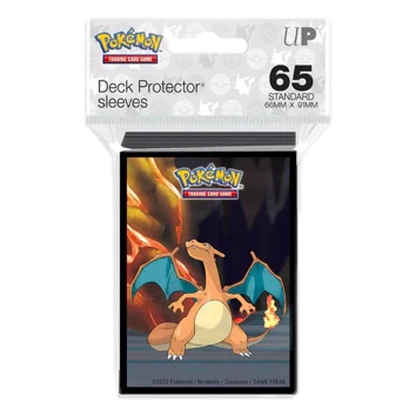 Pokemon Ultra Pro Deck Protector Sleeves - Scorching Summit - Charizard (65ct)
