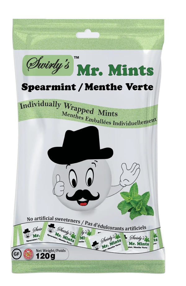 Swirly's Mr Mint Spearmint Candies 120g