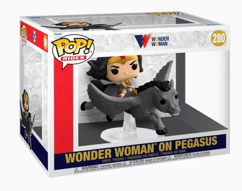 POP! Rides Deluxe Wonder Woman 80th - Wonder Woman on Pegasus