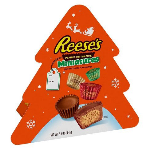 Reese's Minatures In Tree Shaped Box 184g