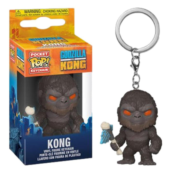 POP! Keychain Godzilla Vs. Kong - Kong With Battle Axe