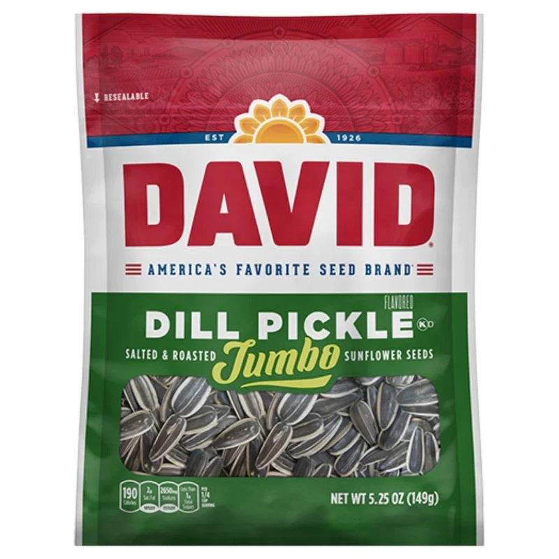 David Dill Pickle Sunflower Seeds 149g