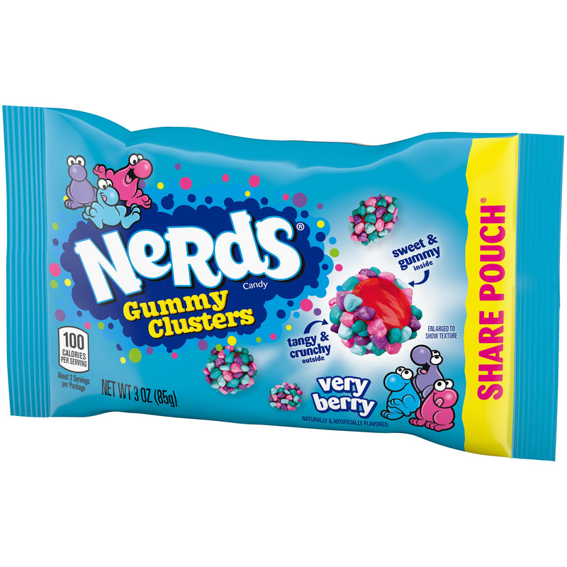 Nerds Gummy Clusters Very Berry 85g