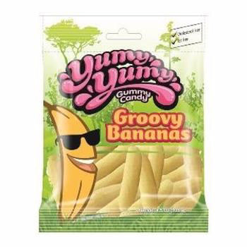 Yumy Yumy Groovy Bananas 128g