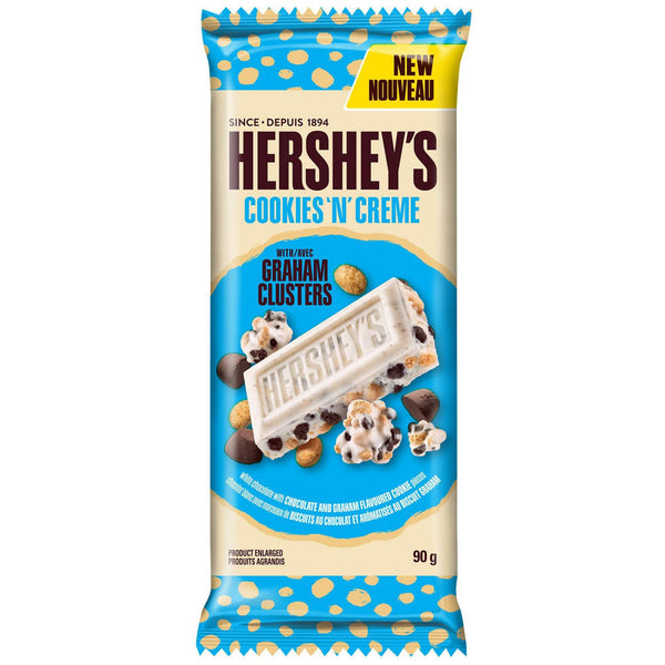 Hershey's Cookies'n'Creme With Graham Clusters 90g