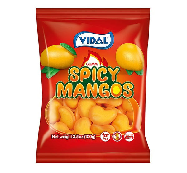 Vidal Spicy Mangos 100g