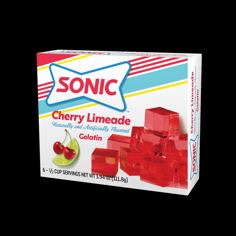 Sonic Cherry Limeade Gelatin
