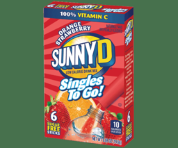 Sunny D Orange Strawberry STG
