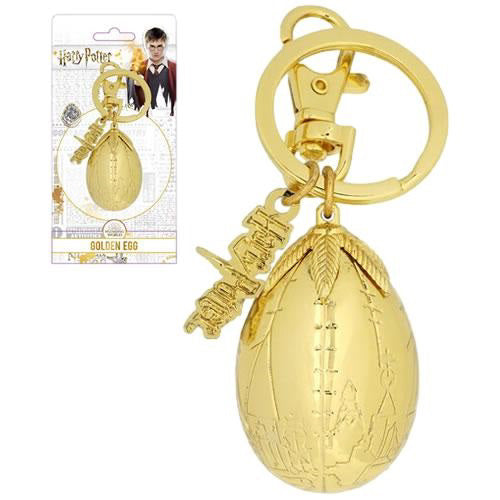 Harry Potter Pewter Keyring - Golden Egg