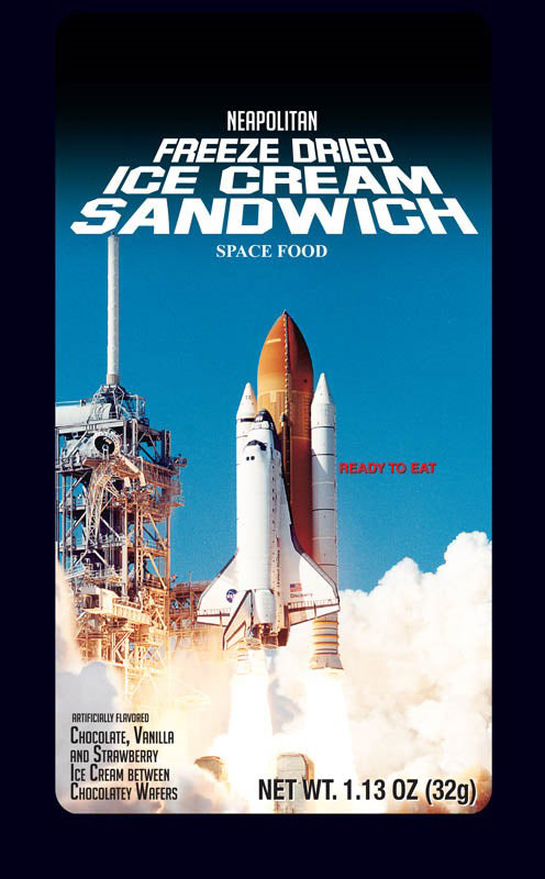 Neapolitan Freeze Dried Ice Cream Sandwhich