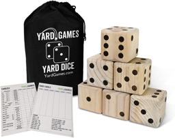 Wooden Lawn Dice Game