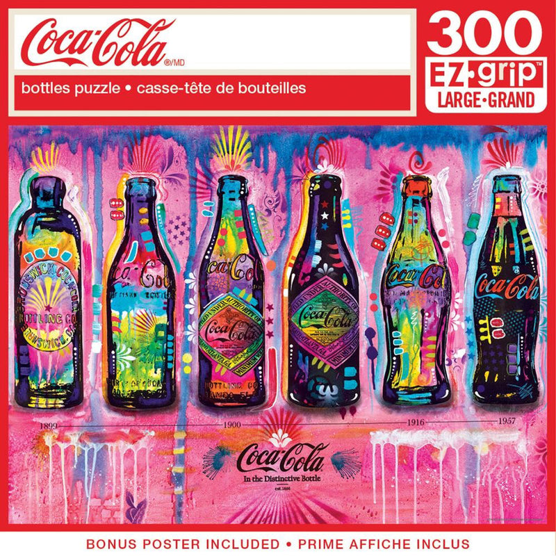 Jigsaw Puzzle - Coca-Cola Bottles (300pc)