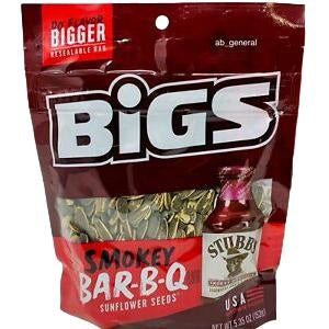 Bigs Smokey Bar-B-Q Sunflower Seeds 152g