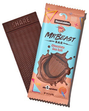 Mr Beast Chocolate Sea Salt Bar