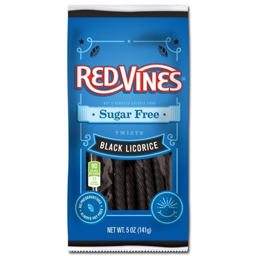 RedVines Sugar Free Black Licorice 141g