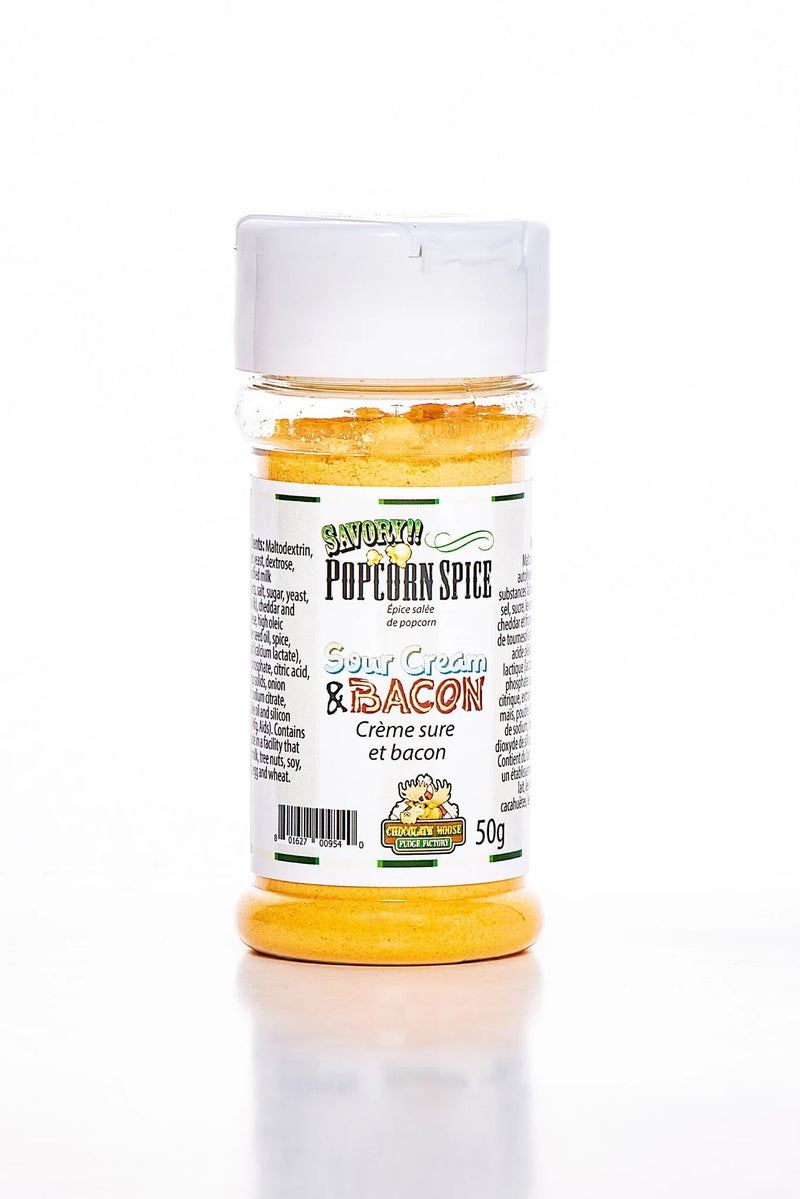 Savory Popcorn Spice Sour Cream & Bacon 70g
