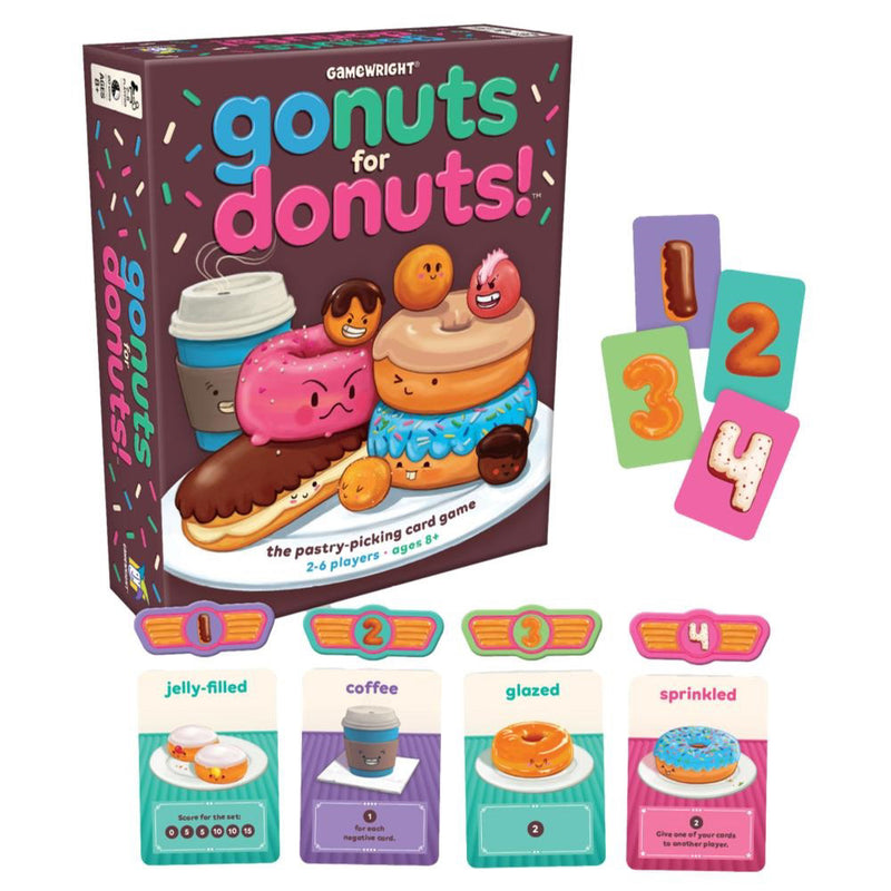 Go Nuts For Donuts Card Game