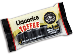 Walker's Black Liquorice Toffee 100g