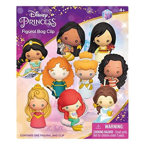 Disney Figural Bag Clip - Ultimate Princess Celebration