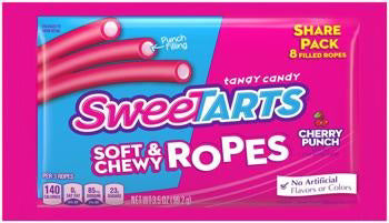 Sweetarts Ropes Cherry Punch Share Pack 99g