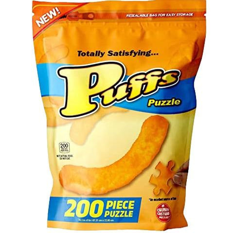 Jigsaw Puzzle - Snack Series - Cheese Puffs (200 Pc)
