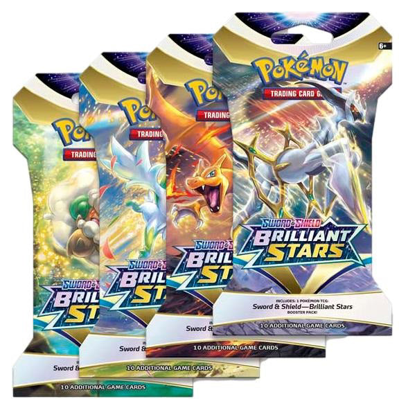 Pokemon Brilliant Stars - Sleeved Booster Pack (Random Artwork)