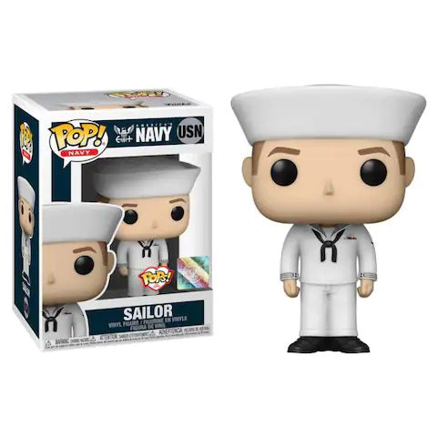 POP! With Purpose Navy - Male 1 (Service White Uni)