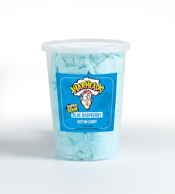 Warheads Cotton Candy Blue Raspberry 49g