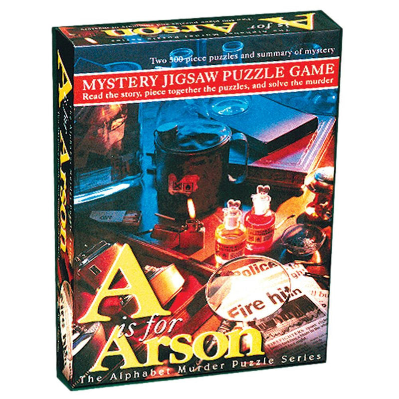 Mystery Jigsaw Puzzle - A Is For Arson