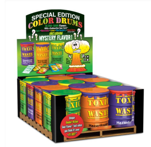Toxic Waste Special Edition Coloured Drums (Sold Individually)