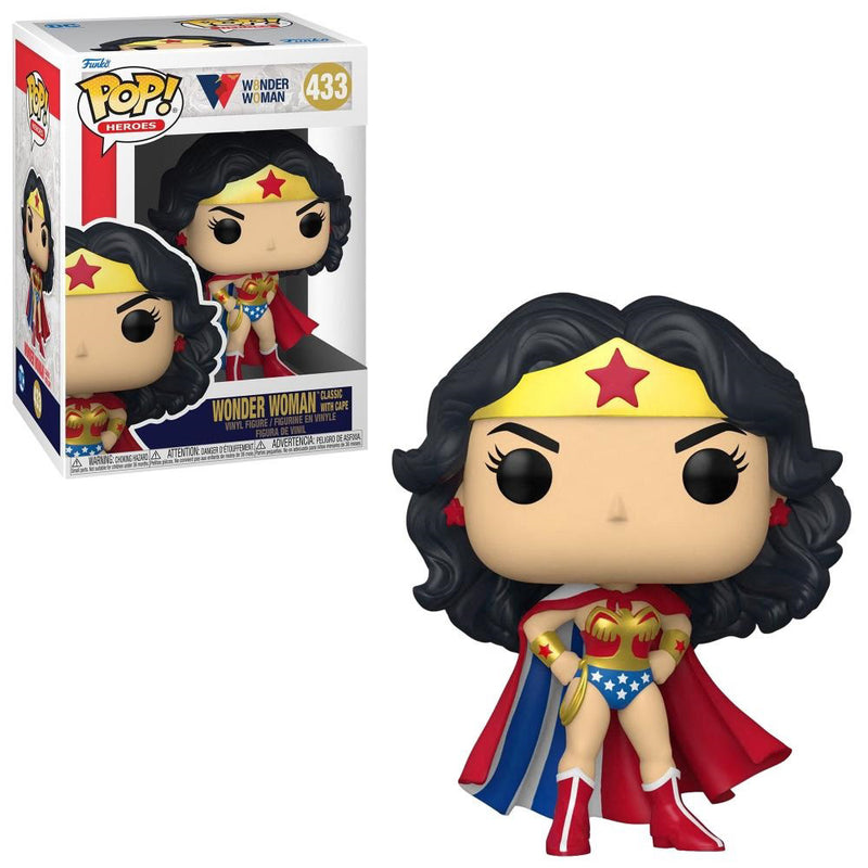 POP! Heroes Wonder Woman 80th - Wonder Woman (Classic With Cape)