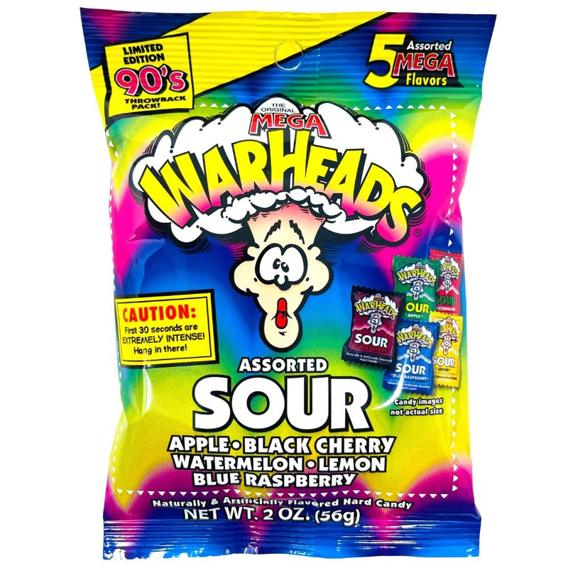 Warhead Assorted Sour 56g