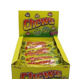 Chews Sour Bubble Gum 50g