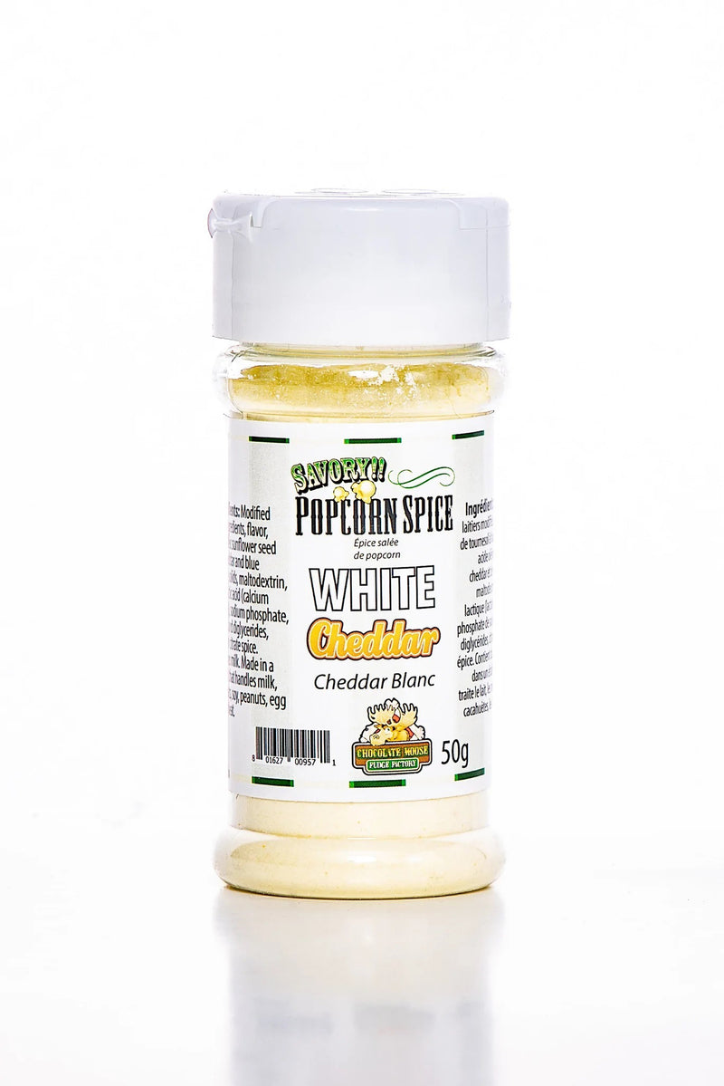 Savory Popcorn Spice White Cheddar 75g