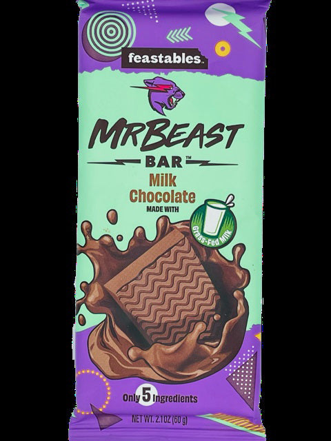 Mr Beast Bar Milk Chocolate (LIMIT OF 2)