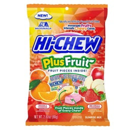 Hi Chew Plus Fruit Bag 80g