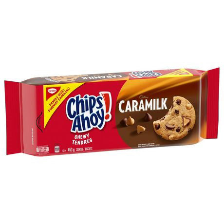 Chips Ahoy! Caramilk Chewy Cookies Family Size