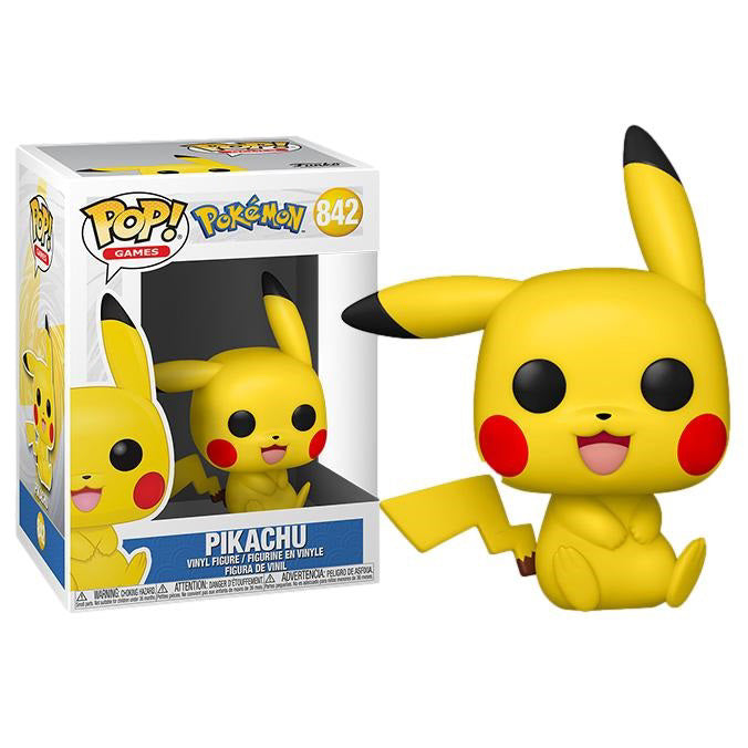 POP! Games Pokemon - Pikachu (Sitting)(842)