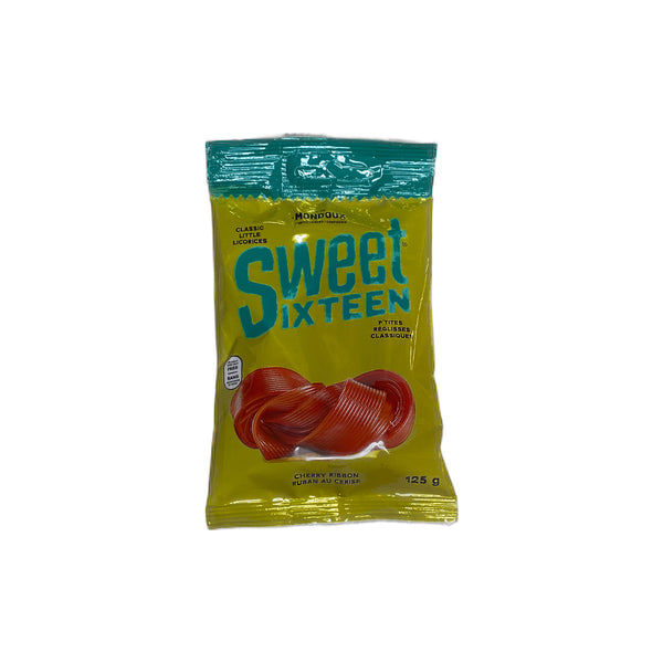 Sweet Sixteen Cherry Ribbon 125g