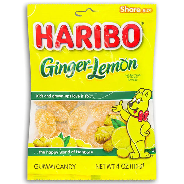 Haribo Ginger Lemon 113g