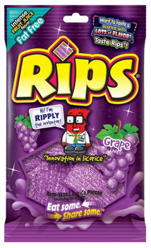 Rips Bite Size Grape Pieces 113g