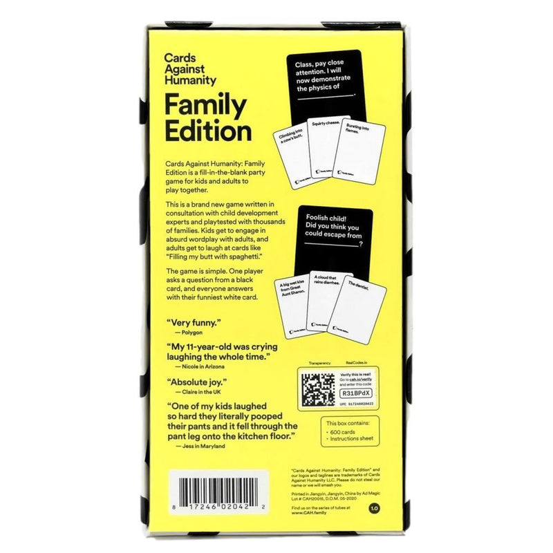 Cards Against Humanity - Family Edition